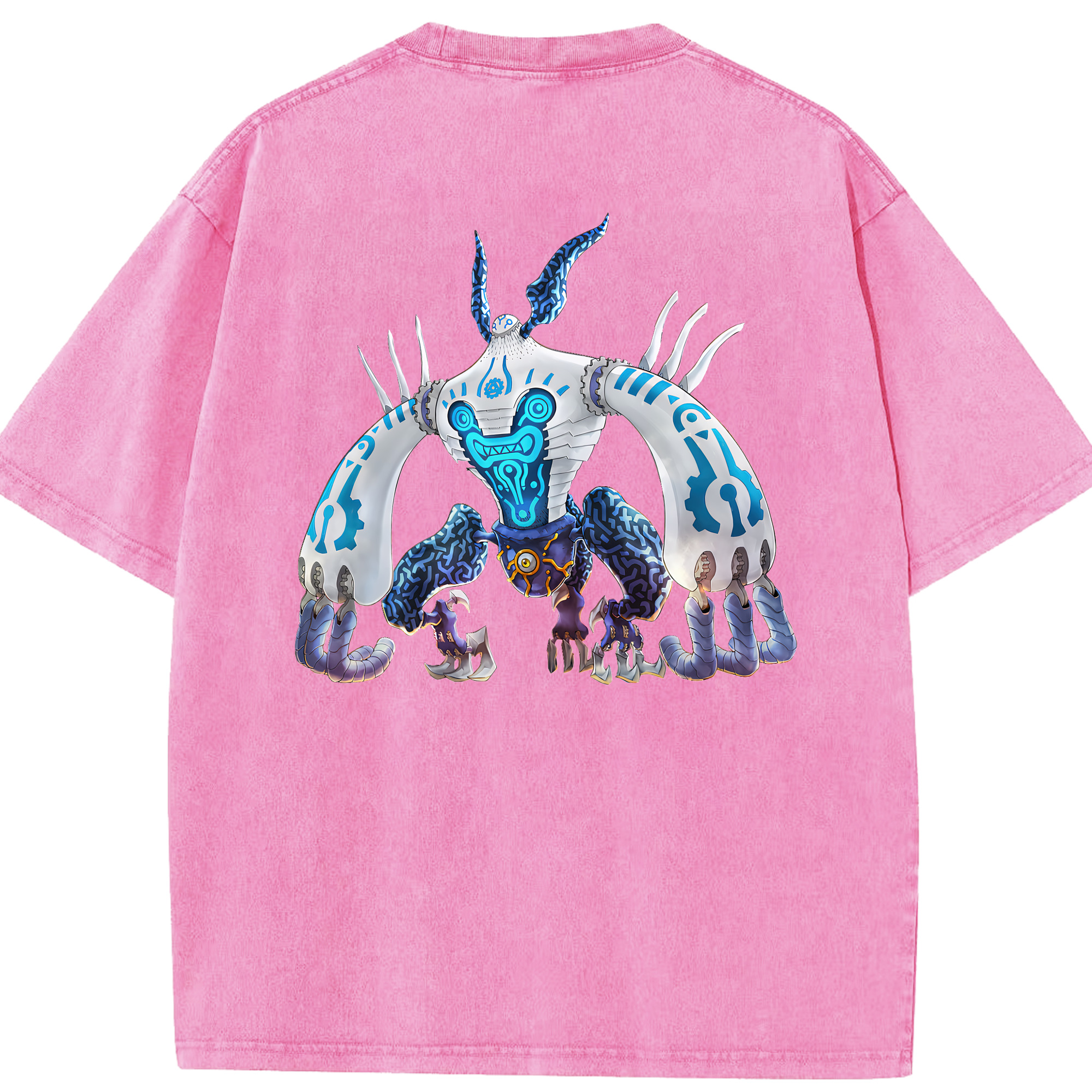 （画像用） 遊☆戯☆王 Yu-Gi-Oh! 綿100% ヴィンテージ風 半袖Tシャツ（背面プリント）
